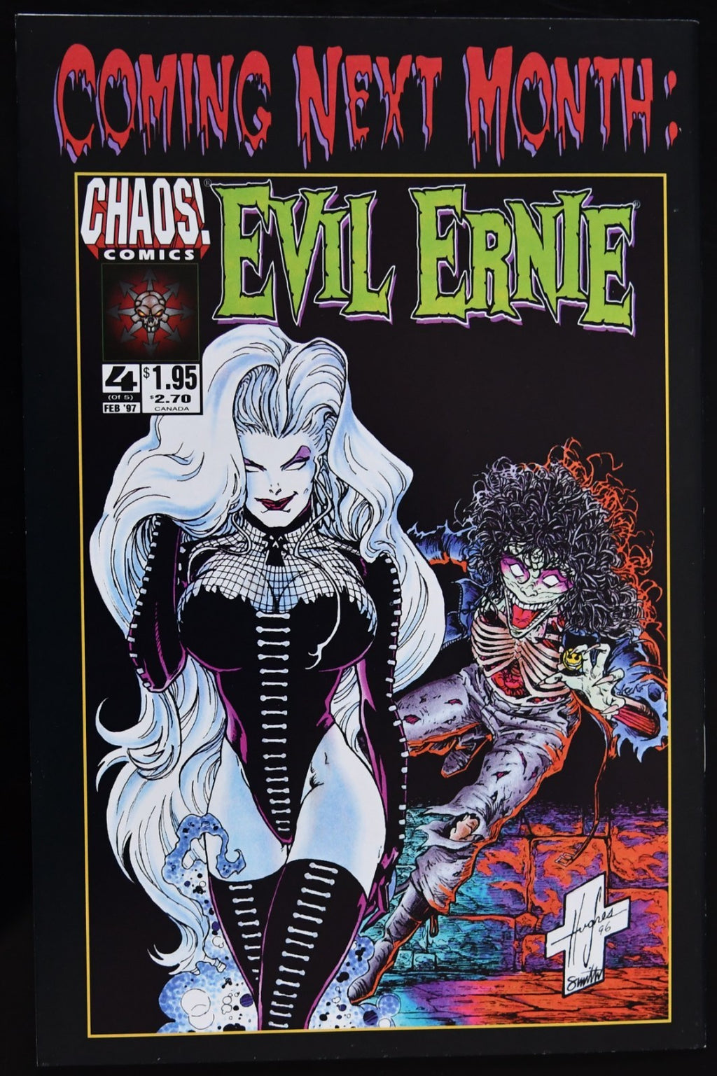 Evil Ernie: Youth Gone Wild (1996-1997) Chaos Comics Choose Your Issue