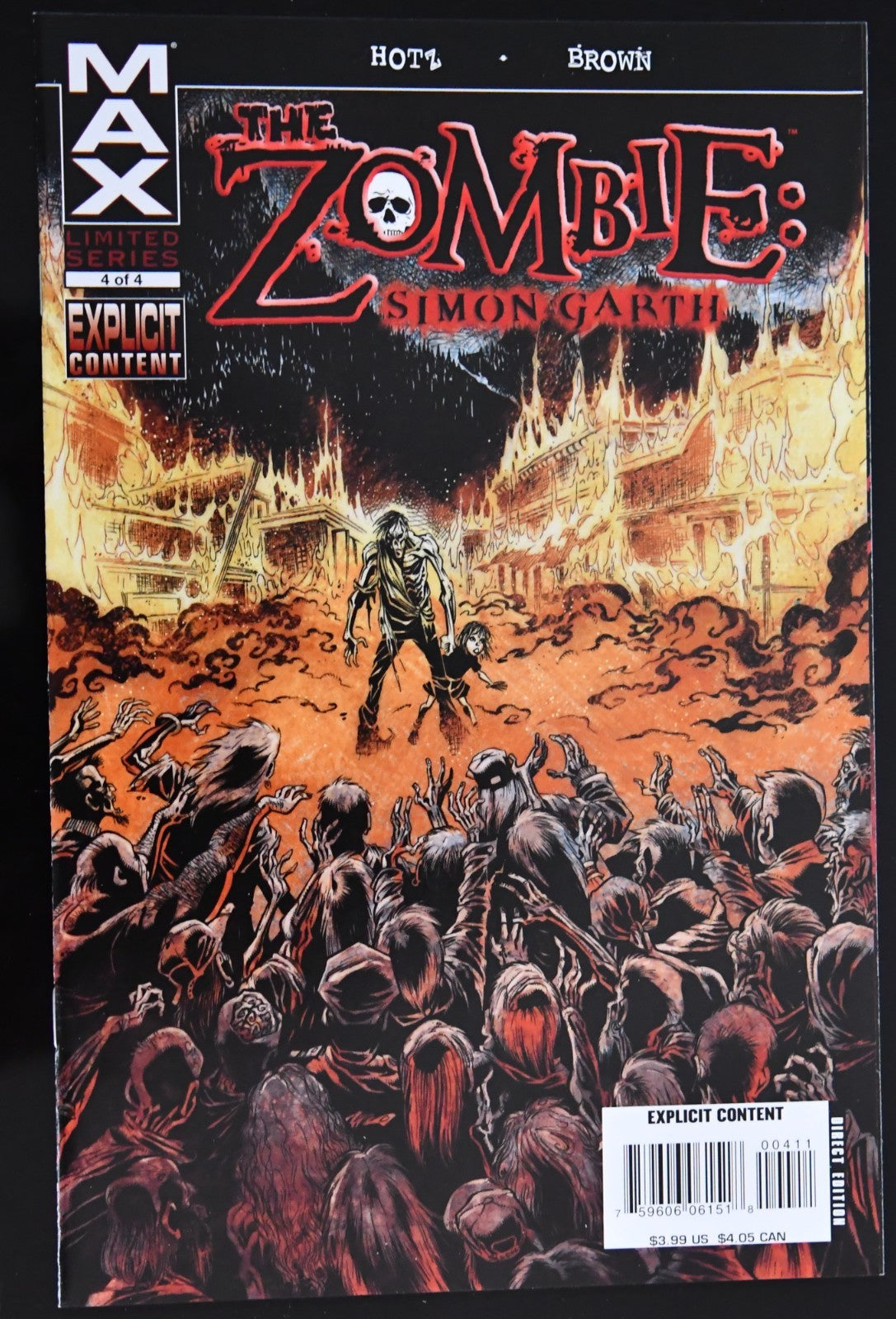 The Zombie: Simone Garth #1-4 2008 Set