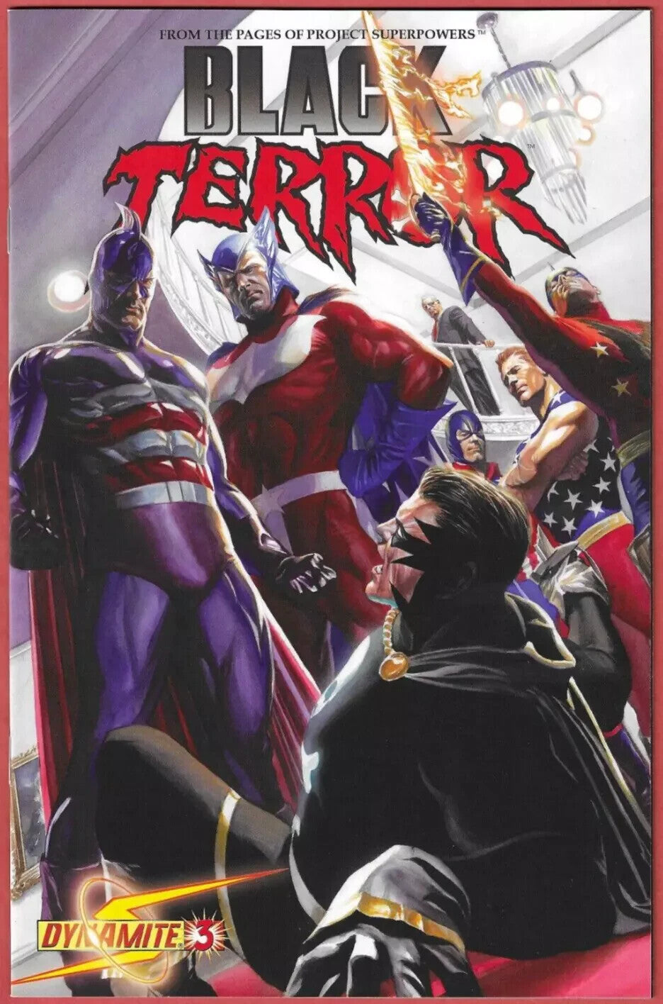 Black Terror #1-9 Alex Ross Dynamite Entertainment 2010
