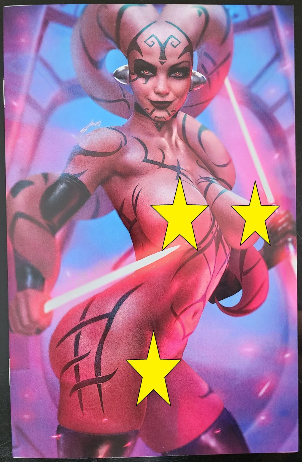 Totally Rad Wars #4 Shikarii Darth Talon Full Naughty