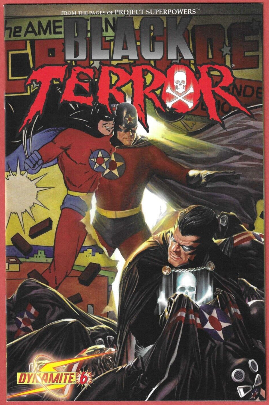 BLACK TERROR #6 ALEX ROSS - DYNAMITE