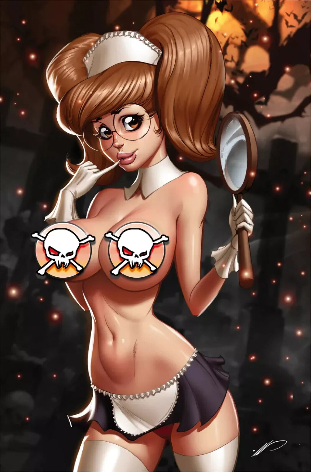 Jinkies Inc. #1 Ale Garza C2E2 Exclusive Variant Cover (B) Black Ops LTD 275