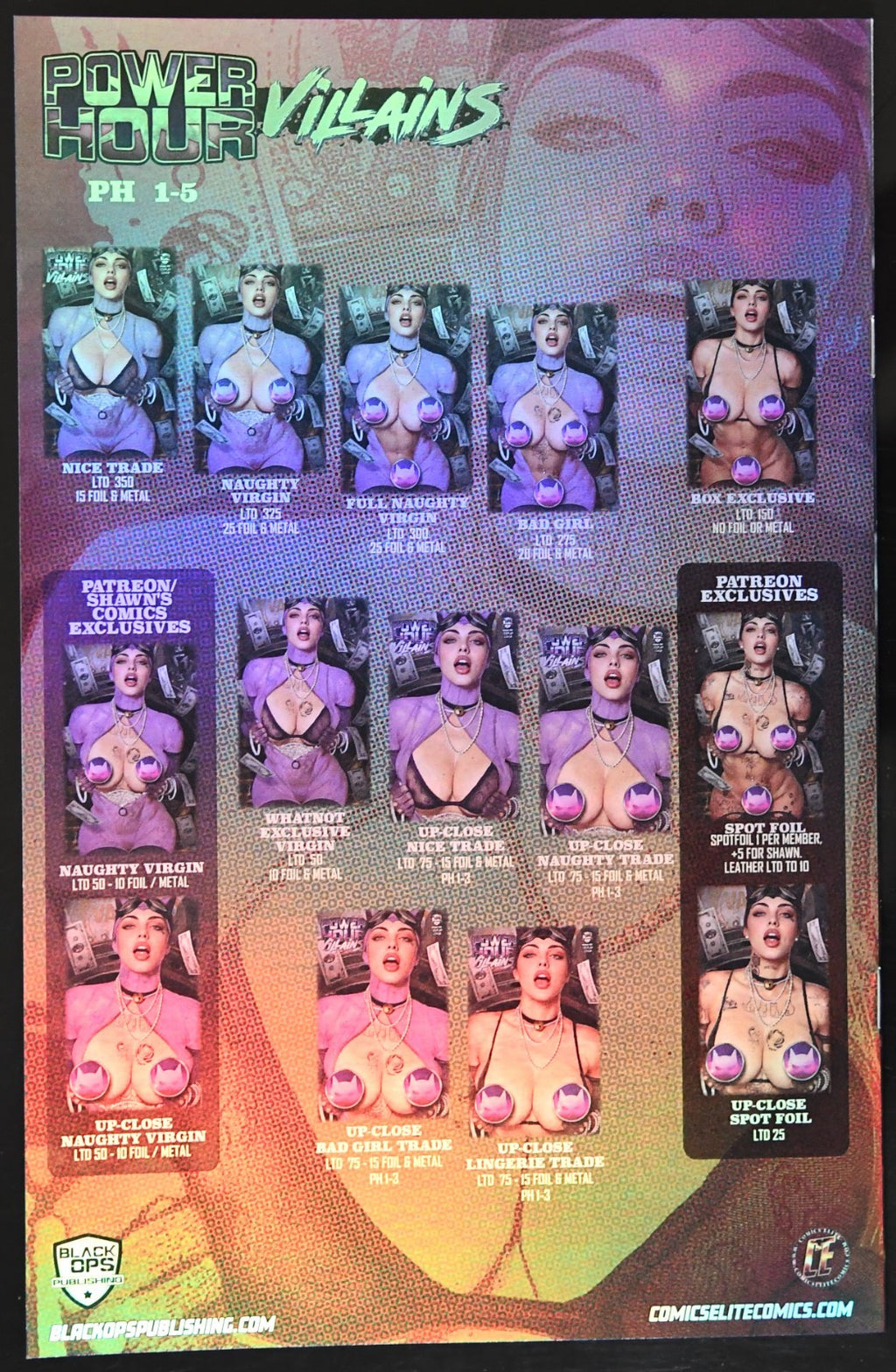 Power Hour #3 Shikarii Thief Full Naughty Virgin Foil Ltd 5/25