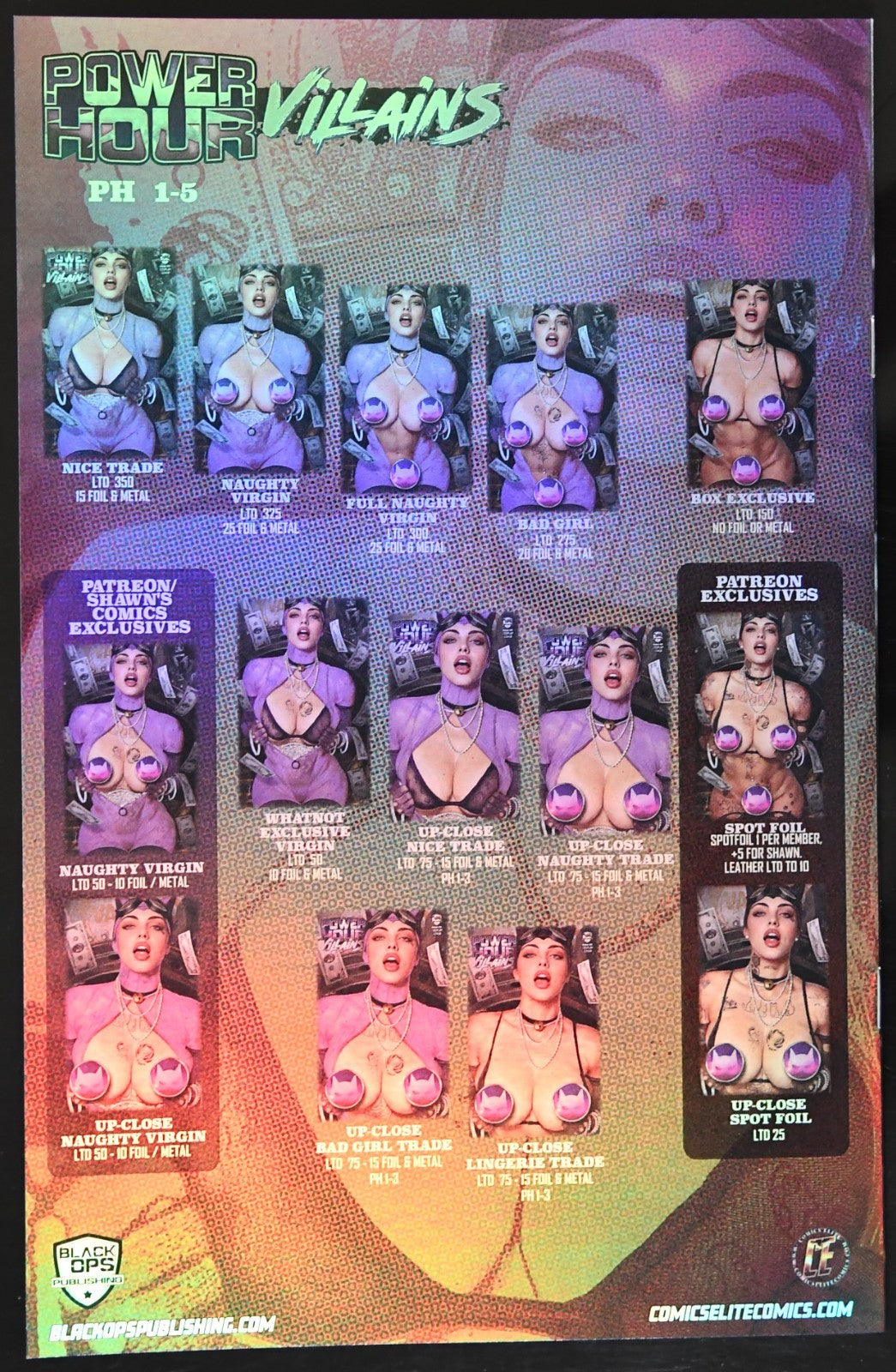 Power Hour #3 Shikarii Thief Full Naughty Virgin Foil Ltd 5/25