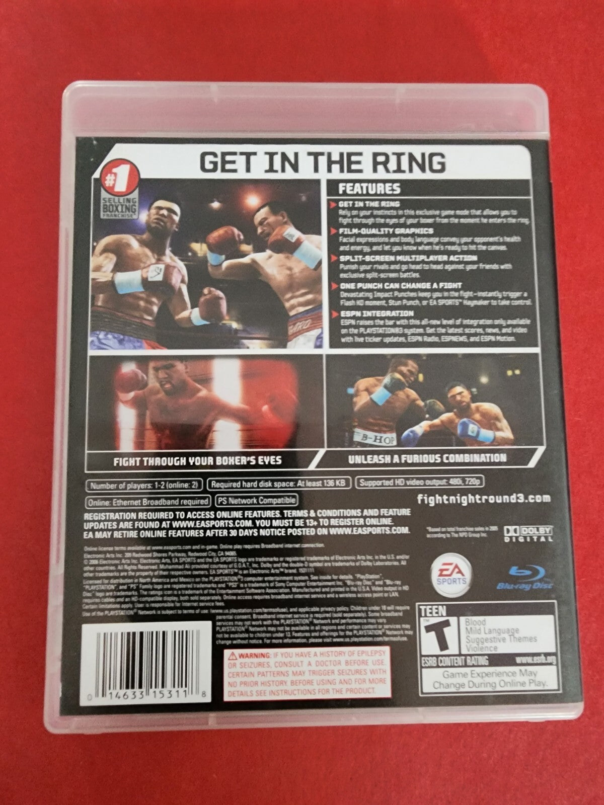 Tekken 6/Fight Night Round 3 PS3 Fighting Bundle