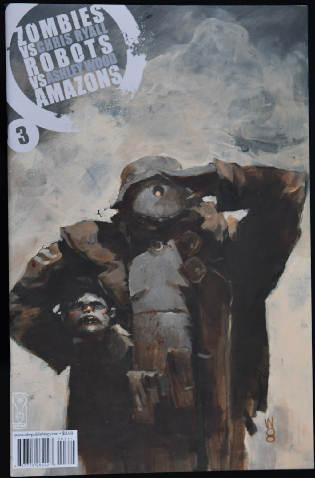 Zombies vs Robots vs Amazons #1-3 Set IDW 2007