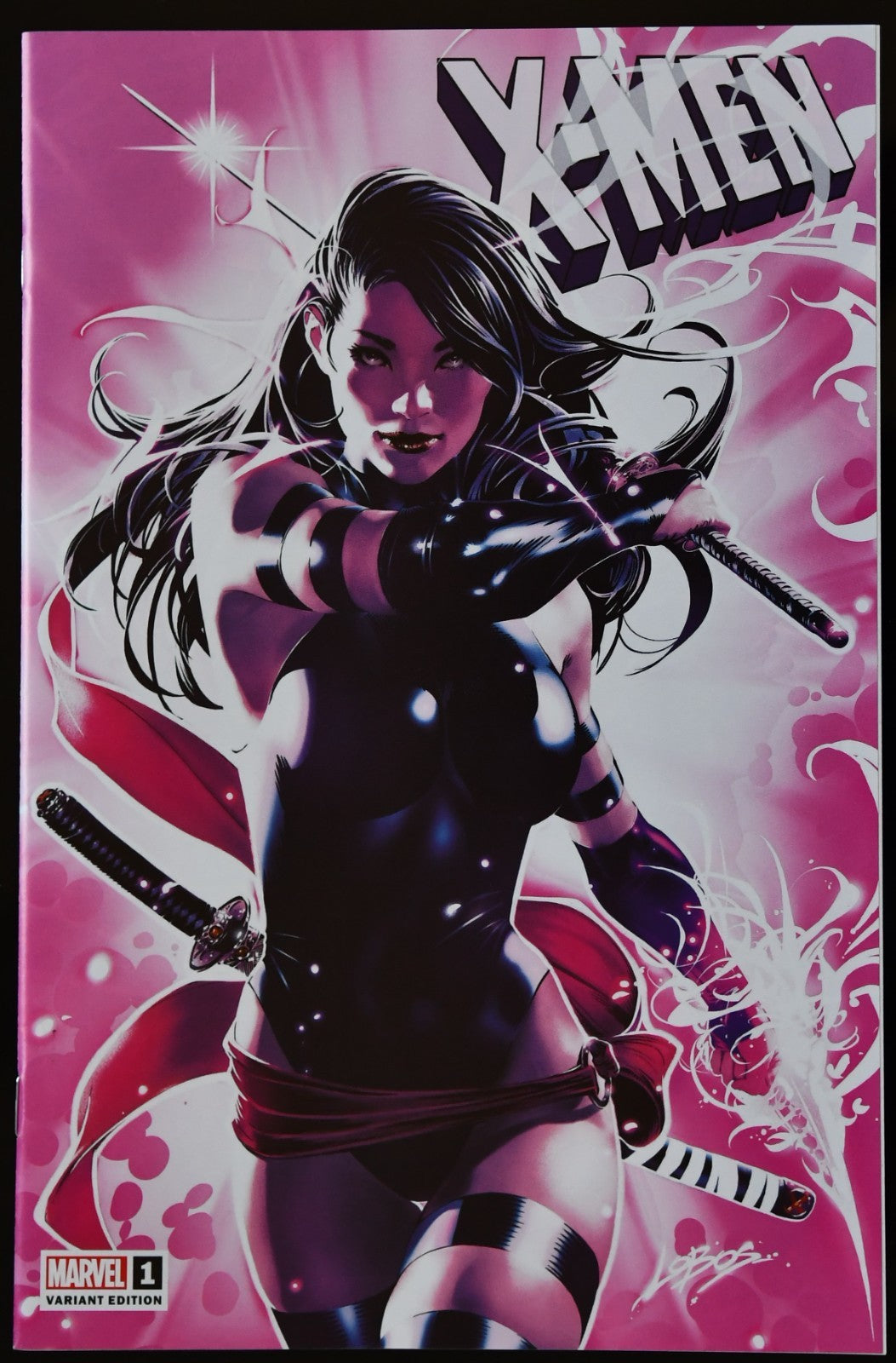 X-Men #1 NM 616 Exclusive Lobos Psylocke Trade Dress Variant LTD To 3000 Copies