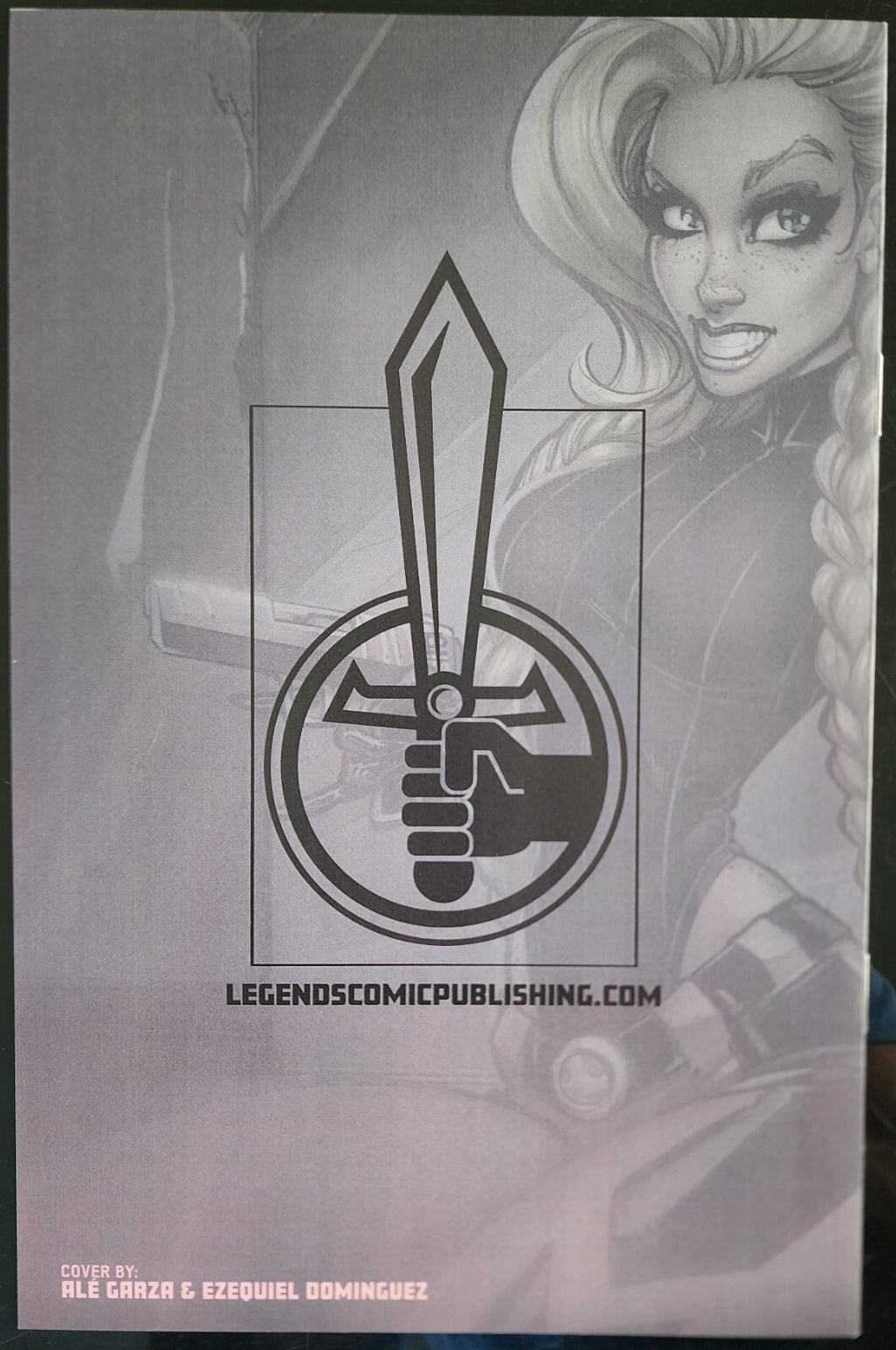 Guns & Angels #00 Ale Garza Kickstarter Trade Variant Cover (D) Legends