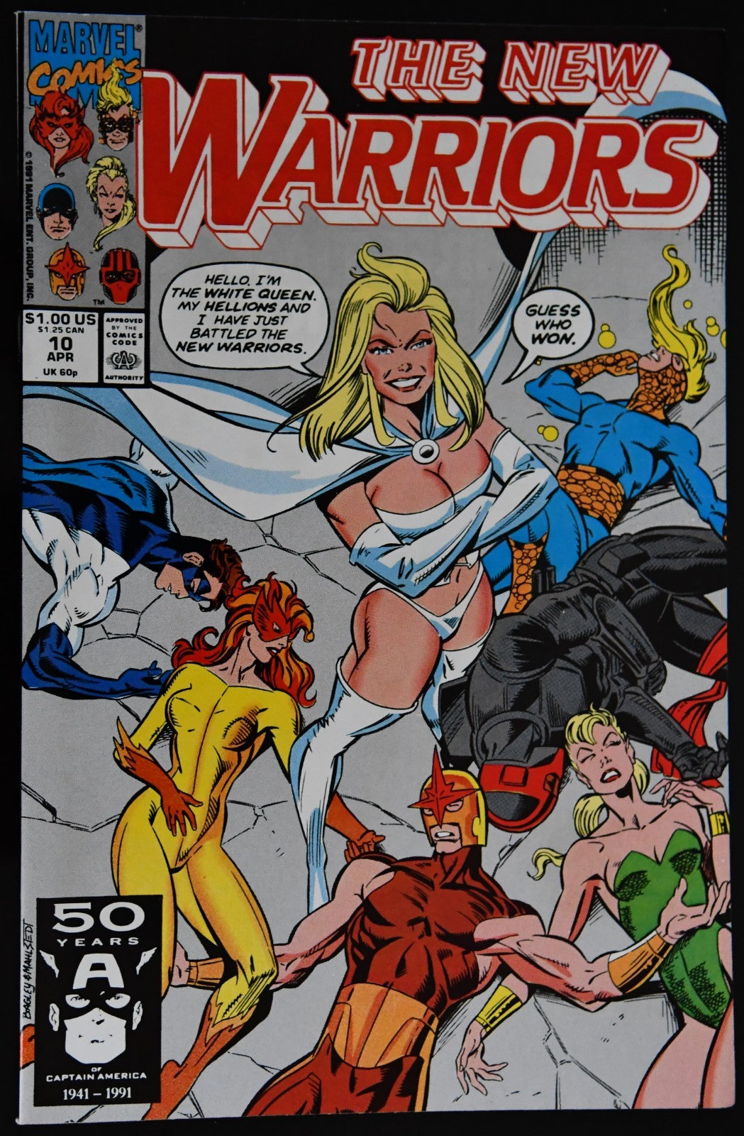 The New Warriors #10 (Marvel Comics April 1991)