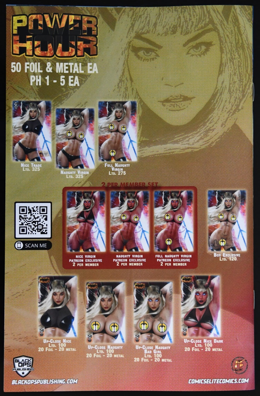 Power Hour #2 Shikarii Magik Sword Girl Patreon 4 Book Box Set Ltd 120