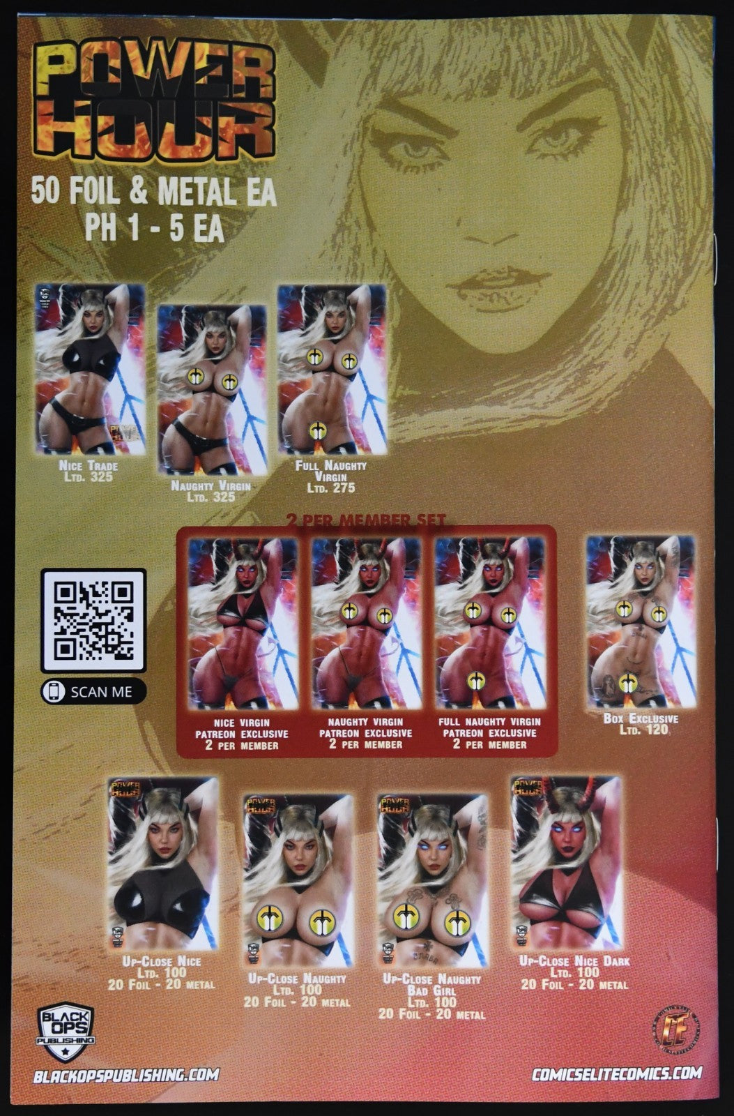 Power Hour #2 Shikarii Magik Sword Girl Patreon 4 Book Box Set Ltd 120