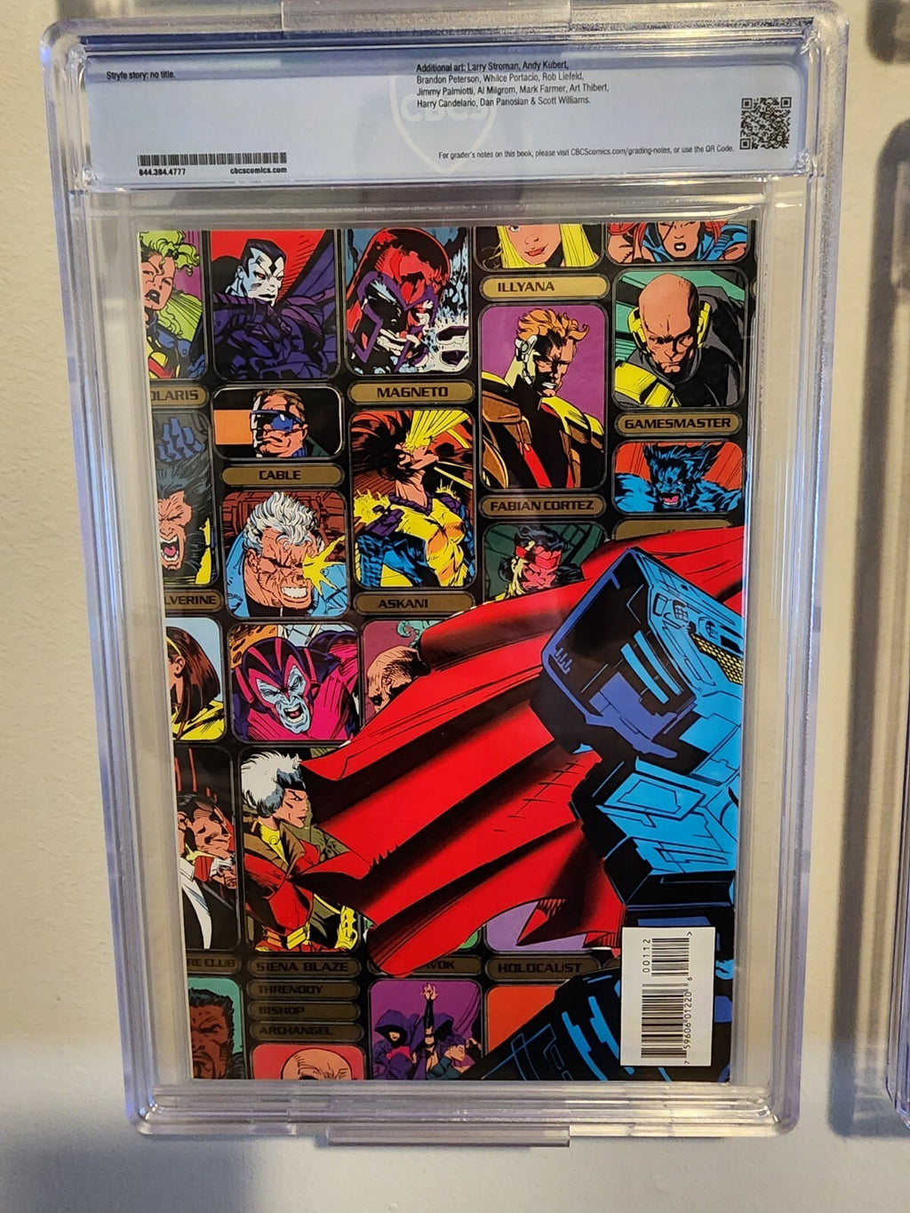 Stryfe's Strike File #1 2nd Print CBCS 9.2 Gold Not CGC 1993 Magneto Unpressed