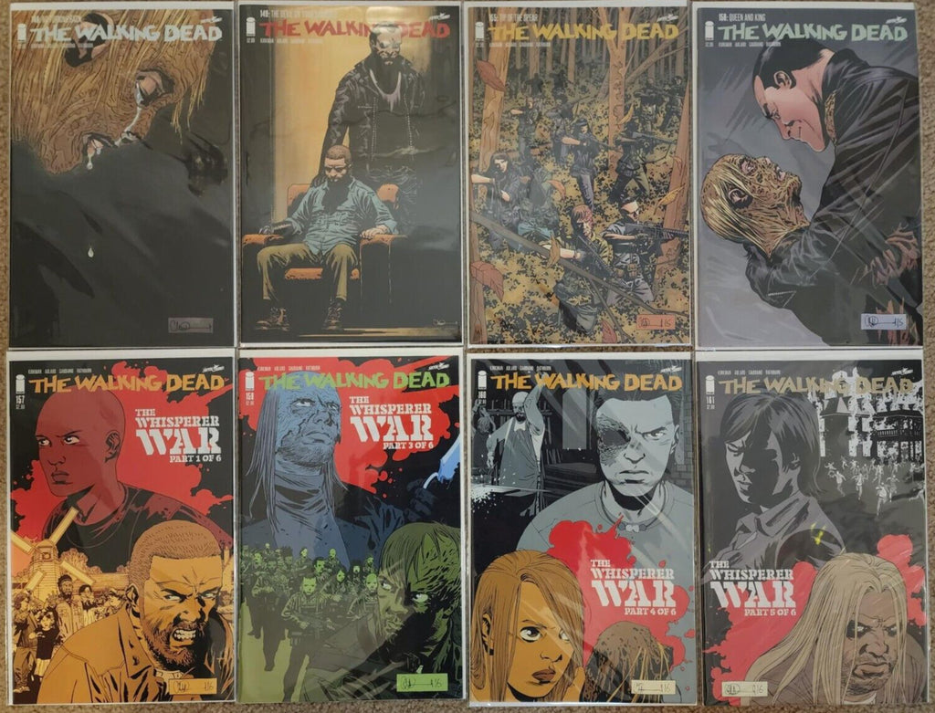 40 WALKING DEAD COMIC LOT INCLUDES MCFARLANE TOYS PINBACKS 2003-2019