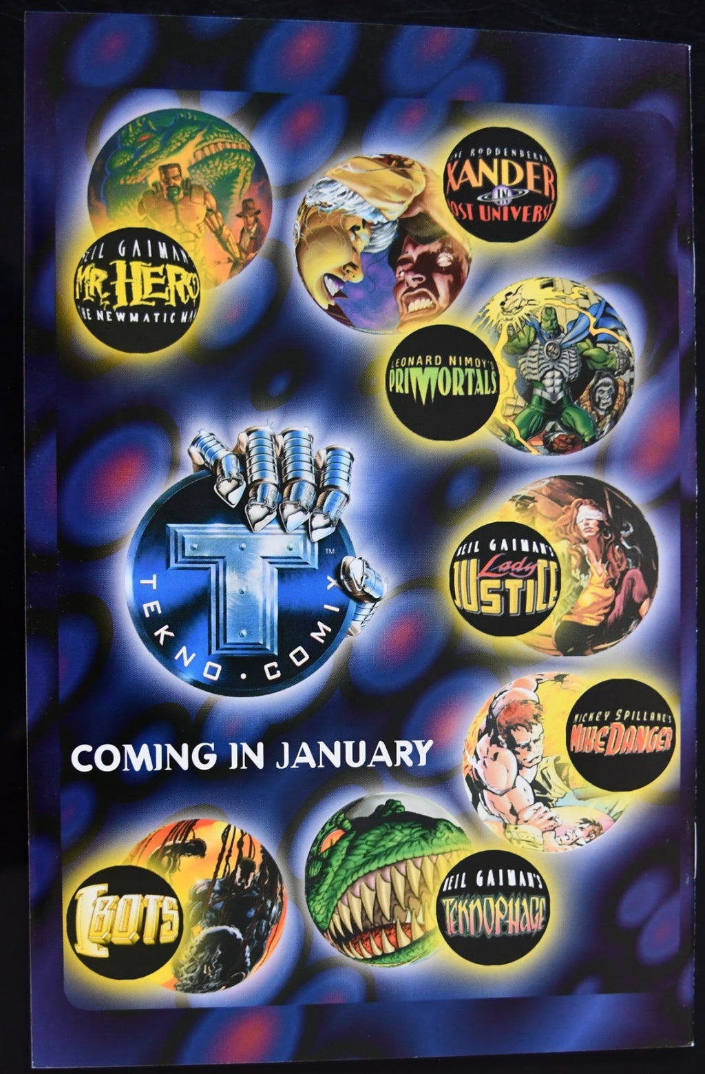 Neil Gaiman's Mr. Hero: The Newmatic Man #14 1996