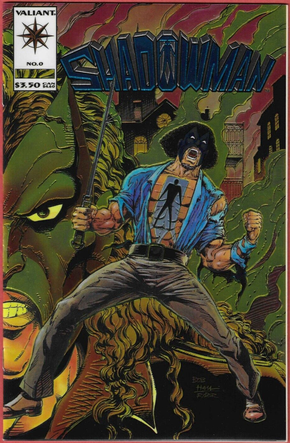 Shadowman #0 Valiant Comics Chromium 1994 Origin of Shadowmen