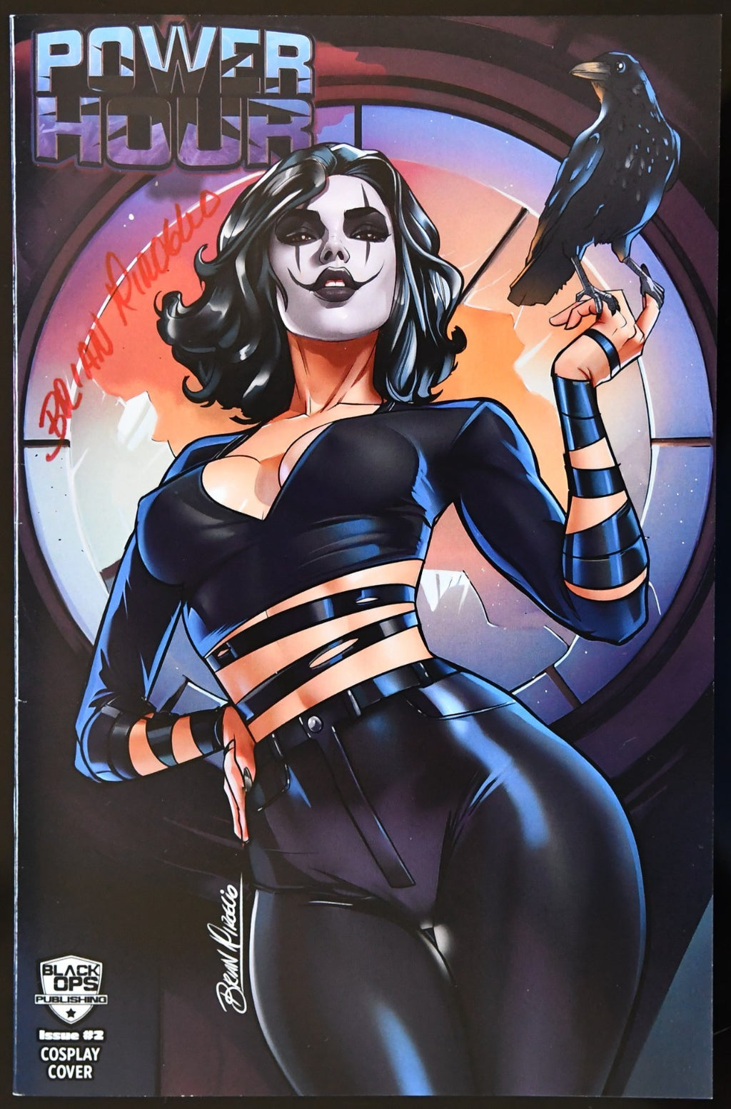 Power Hour #2 Signed Brian Miroglio Trade/Naughty Virgin Variant Set w/COA