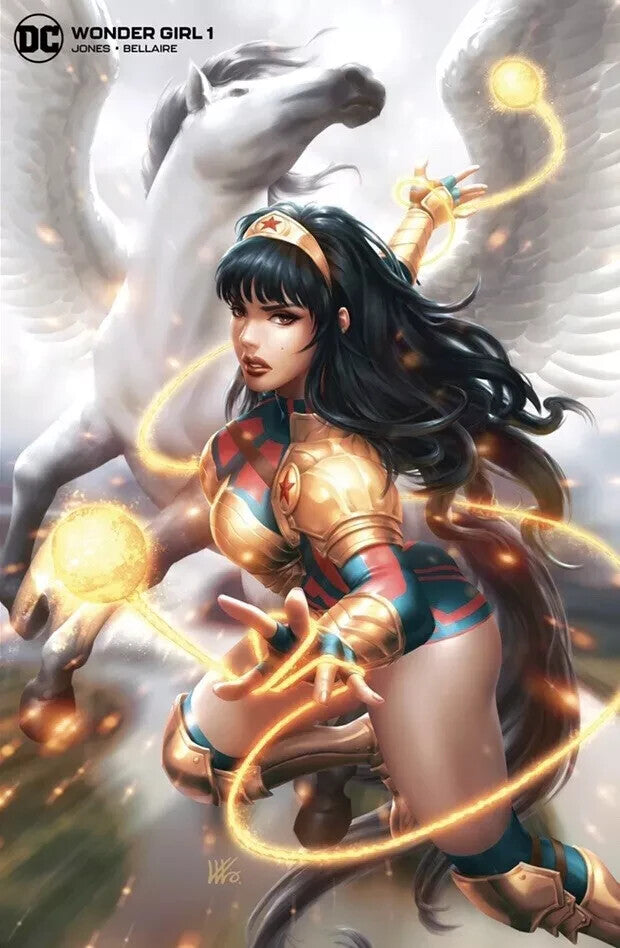 WONDER GIRL #1 KUNKKA LIM Minimal Trade Dress Variant LTD 1500