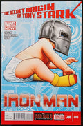 Iron Man #9 2013 Greg Land Secret Origin of Tony Stark