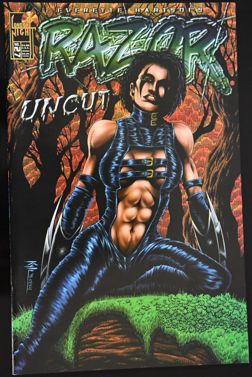 Razor, Vol. 1 (1992-1998) London Night Comics Choose Your Issue