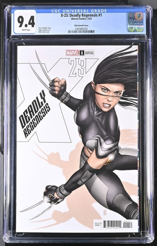 X-23: Deadly Regenesis #1 1:50 Choi Variant CGC 9.4 2023