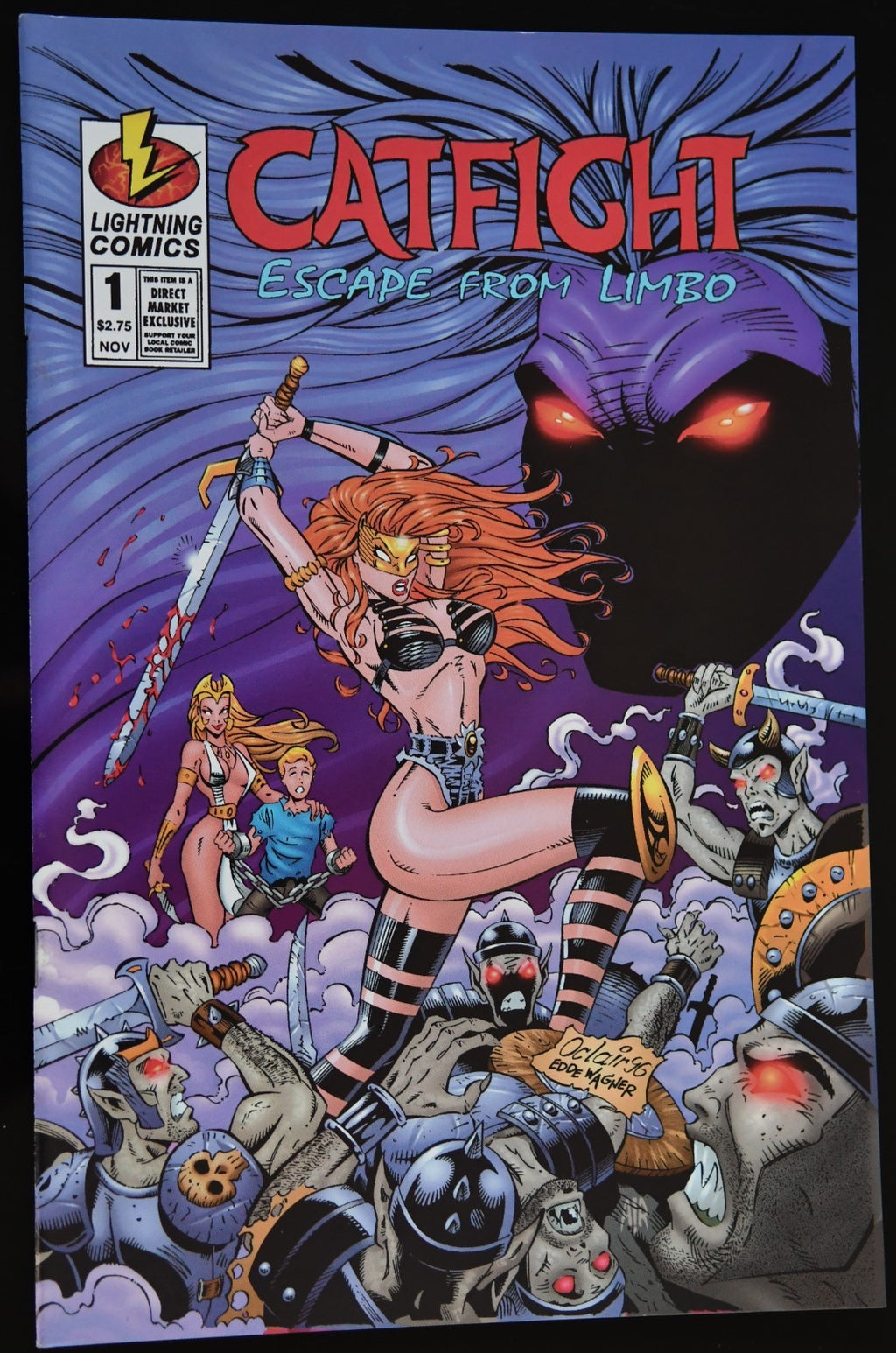 Catfight: Escape from Limbo 1997 Lightning Comics Choose Your Issue