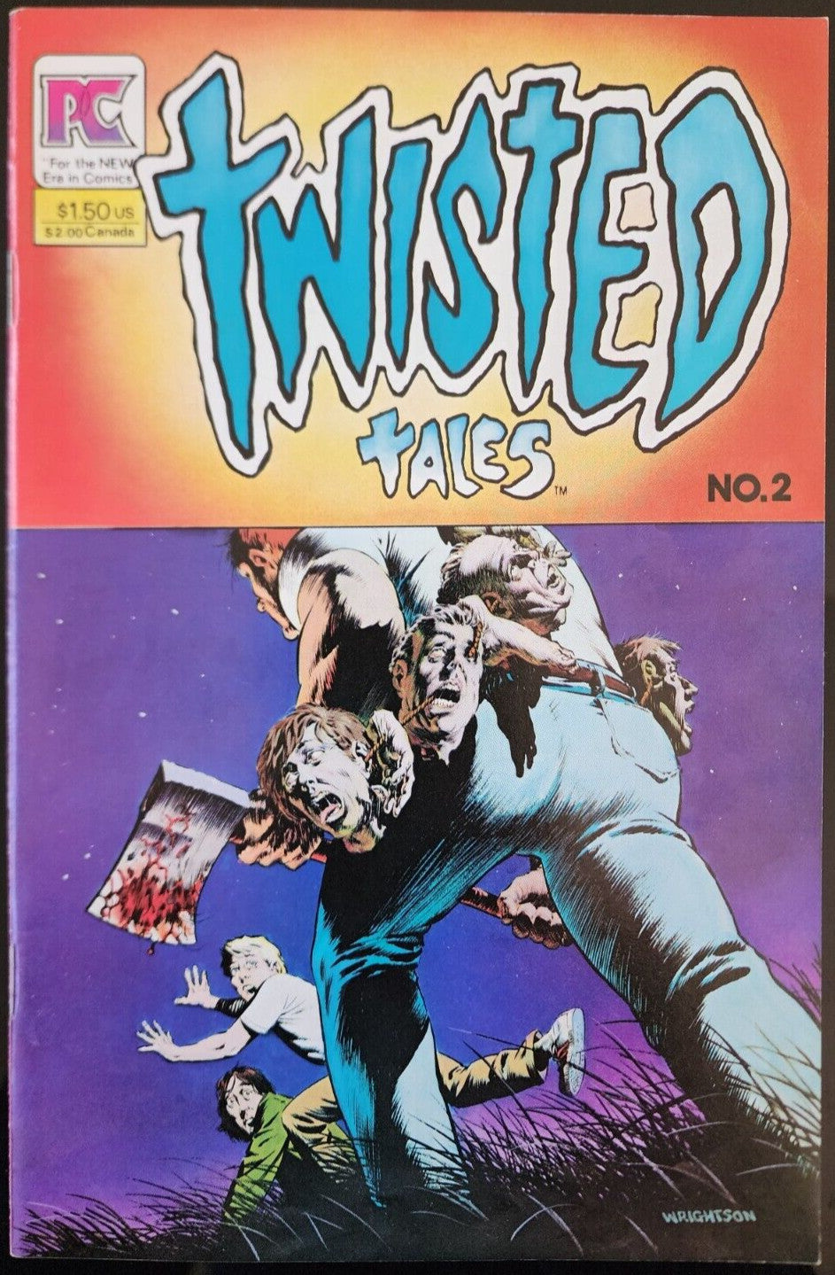 Twisted Tales #2, Apr 1983, Berni Wrightson cover