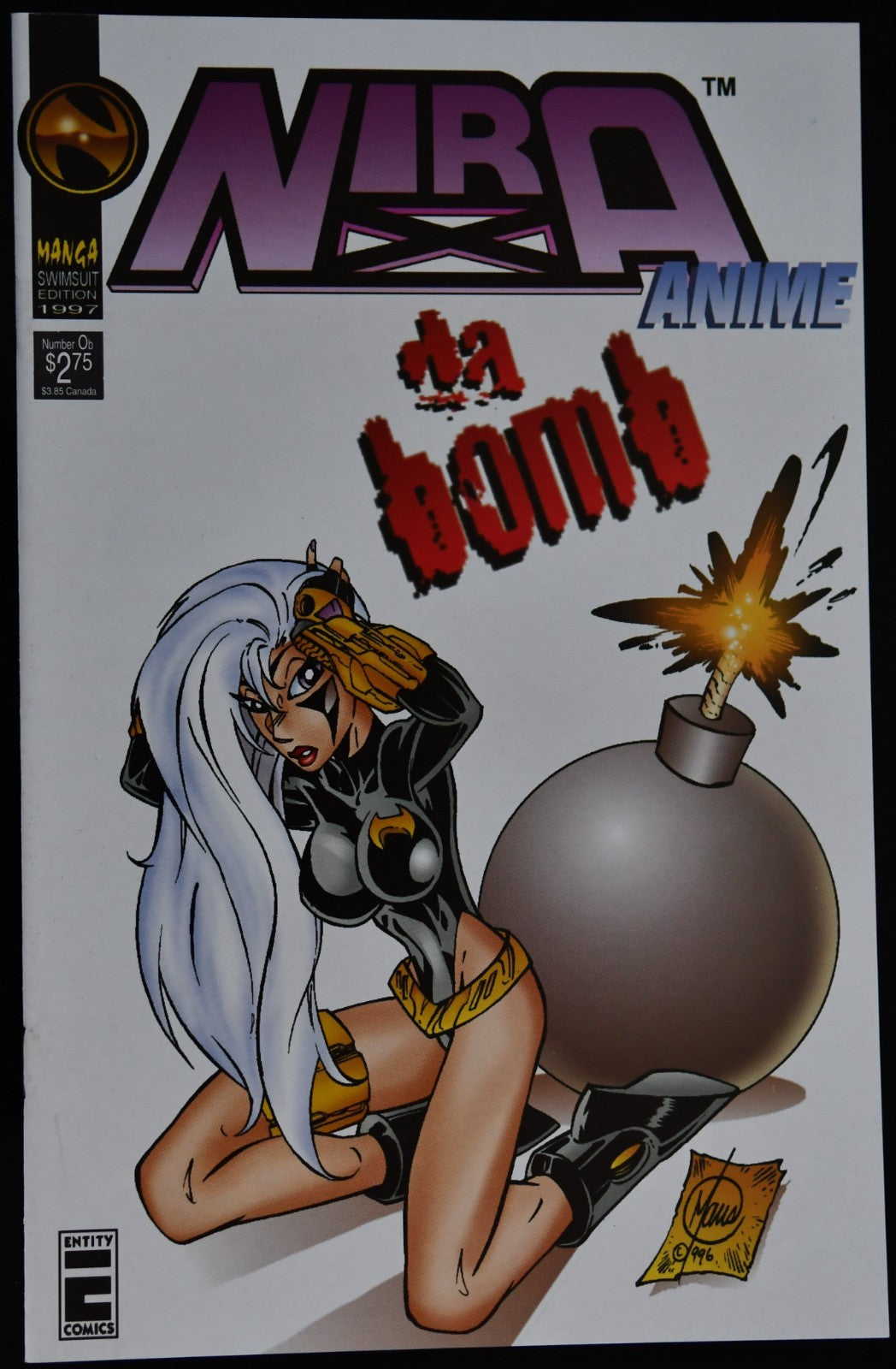 Nira X: Anime Full Color Special 1997 Entity Comics Choose Your Issue