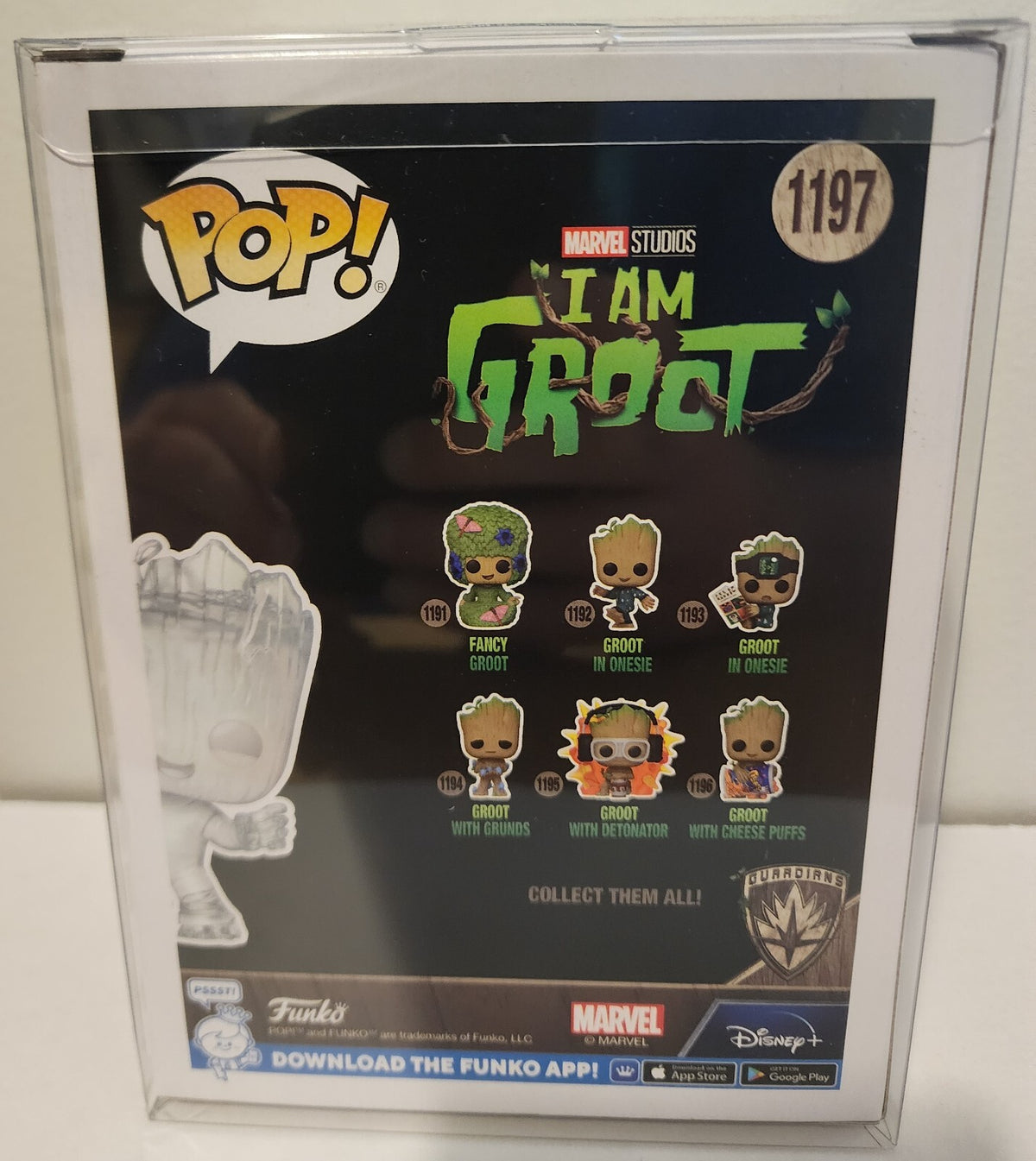 Funko Pop! Vinyl: Marvel - Iwua As Groot (Translucent) - Funko (Exclusive) #1197