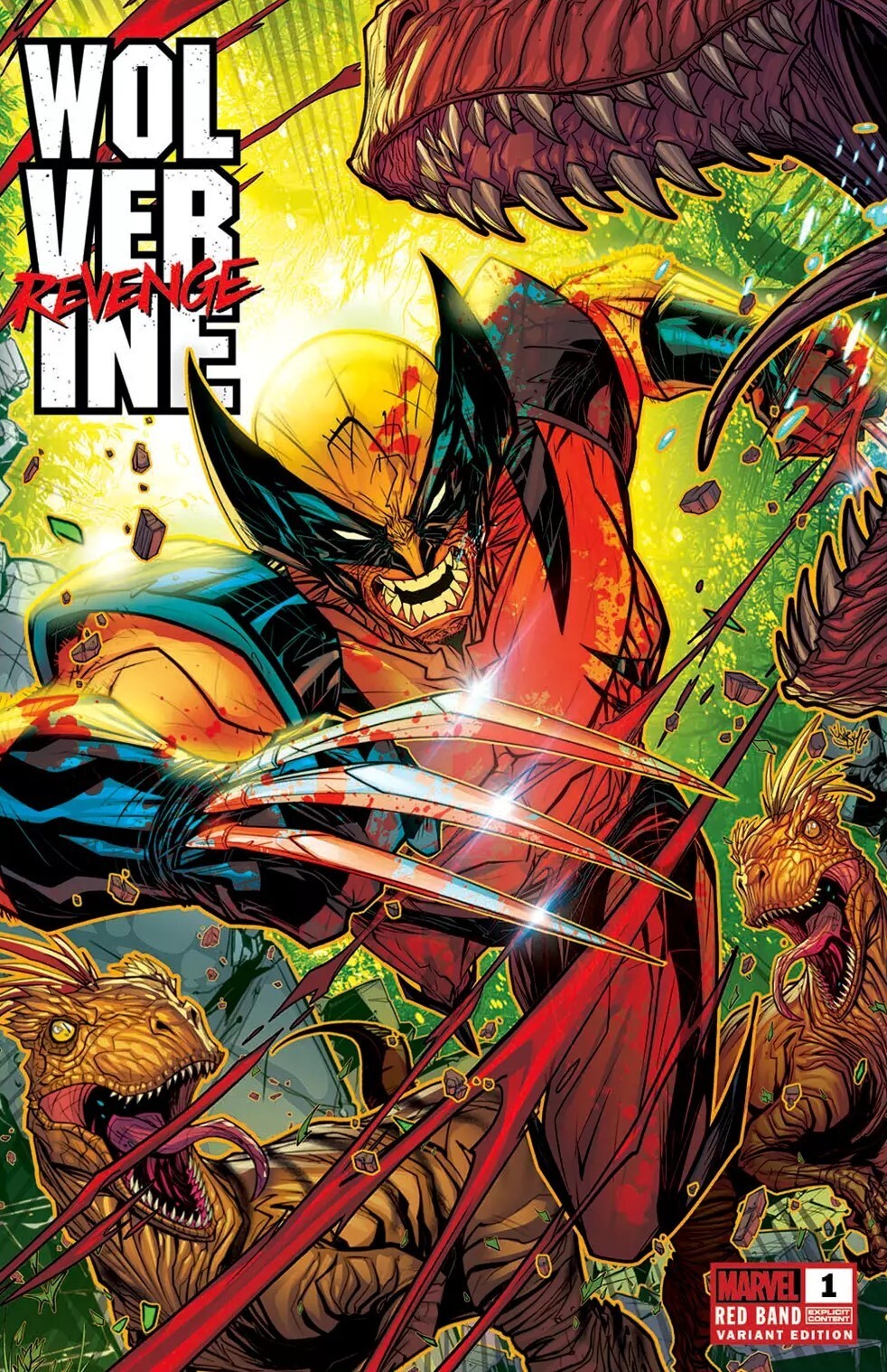 WOLVERINE REVENGE #1 JONBOY MEYERS RED BAND EXCLUSIVE "POLYBAG" VARIANT