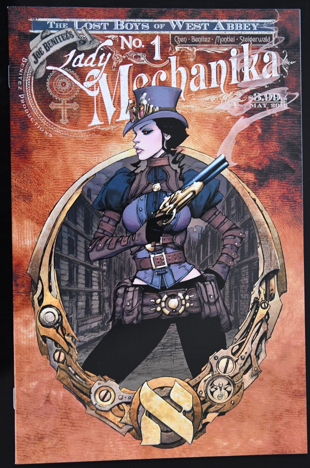 Lady Mechanika: The Lost Boys Of West Abbey #1 2016 Joe Benitez