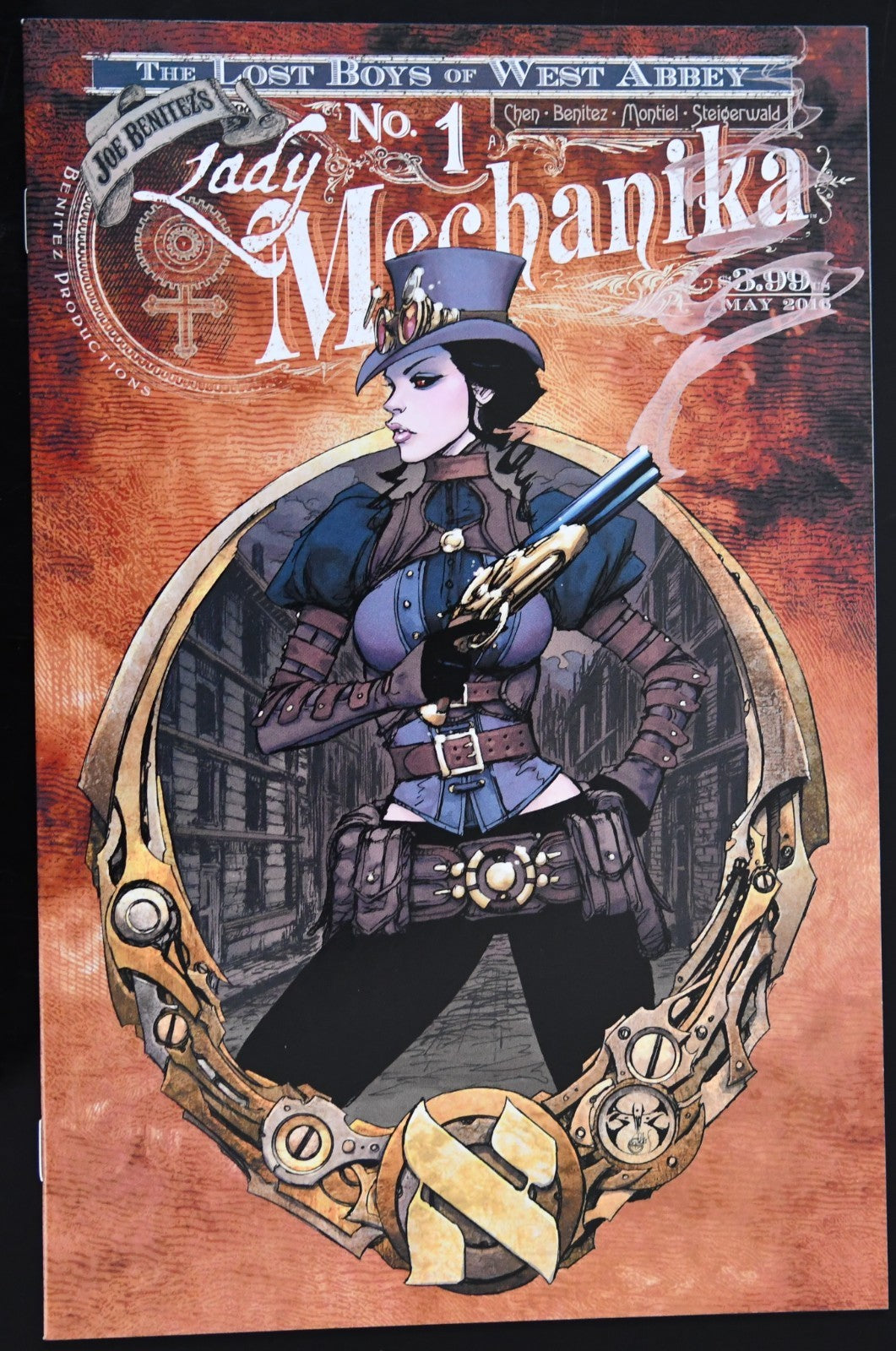 Lady Mechanika: The Lost Boys Of West Abbey #1 2016 Joe Benitez
