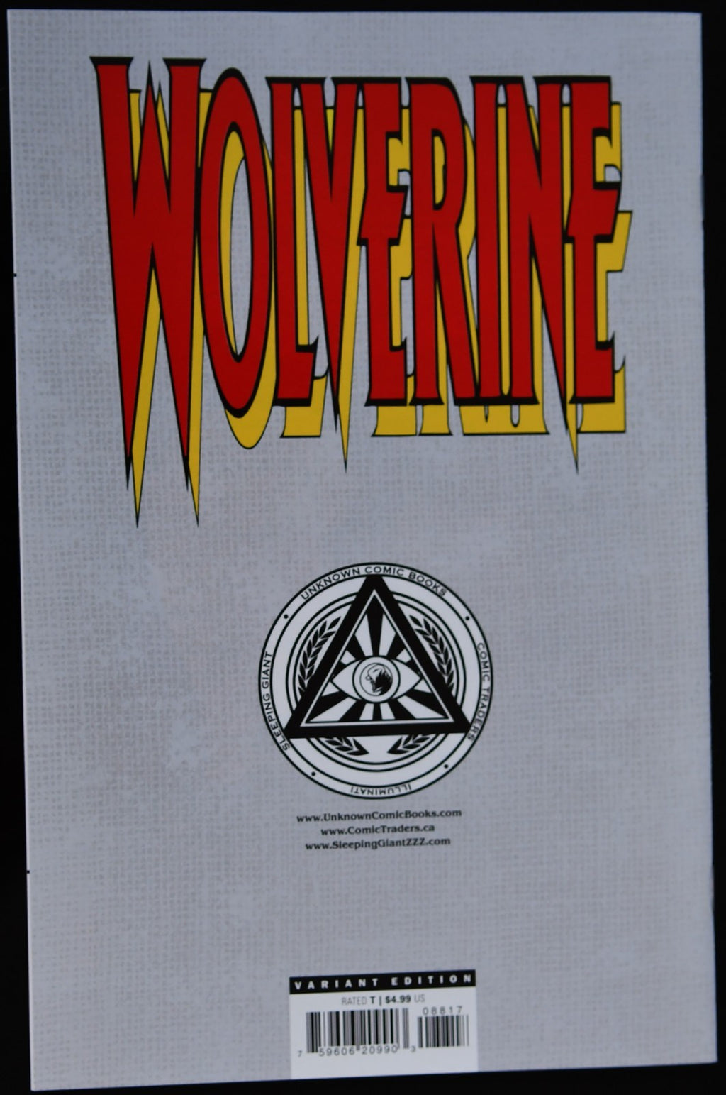 Wolverine #88 Facsimile David Nakayama Trade Variant 2024