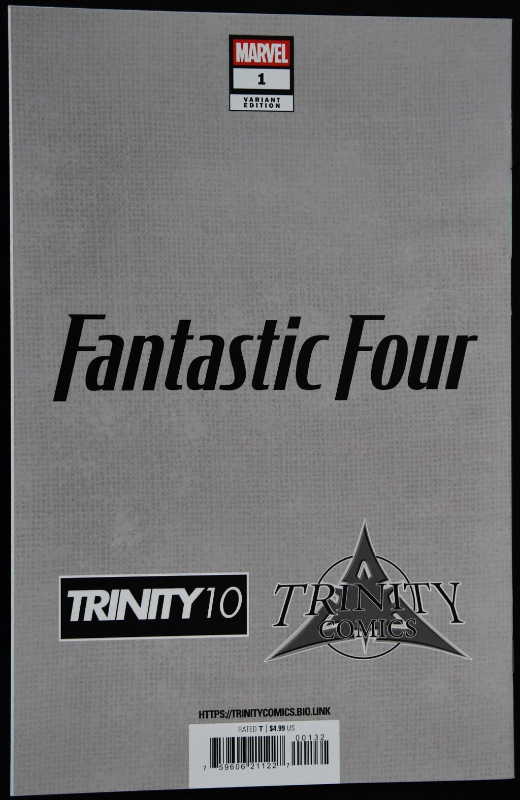 Fantastic Four #1 Adi Granov SDCC Trinity Comics