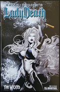 Lady Death The Wicked 1/2 Avatar Press 2005 Signed by Brain Pulido Copy 1