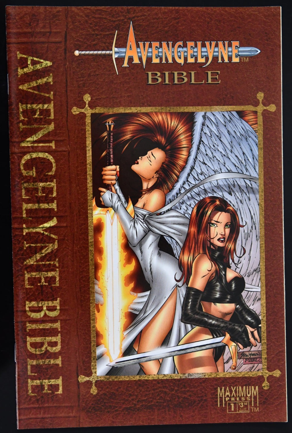 Avengelyne Bible (1996) Maximum Press Choose Your Issue