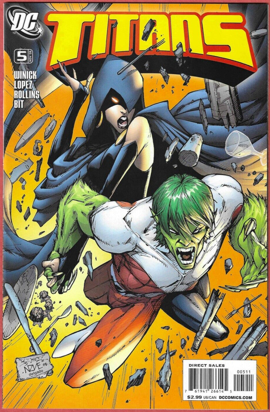 The Titans #1-11 2008 DC Comics Lot Nightwing Teen Titans