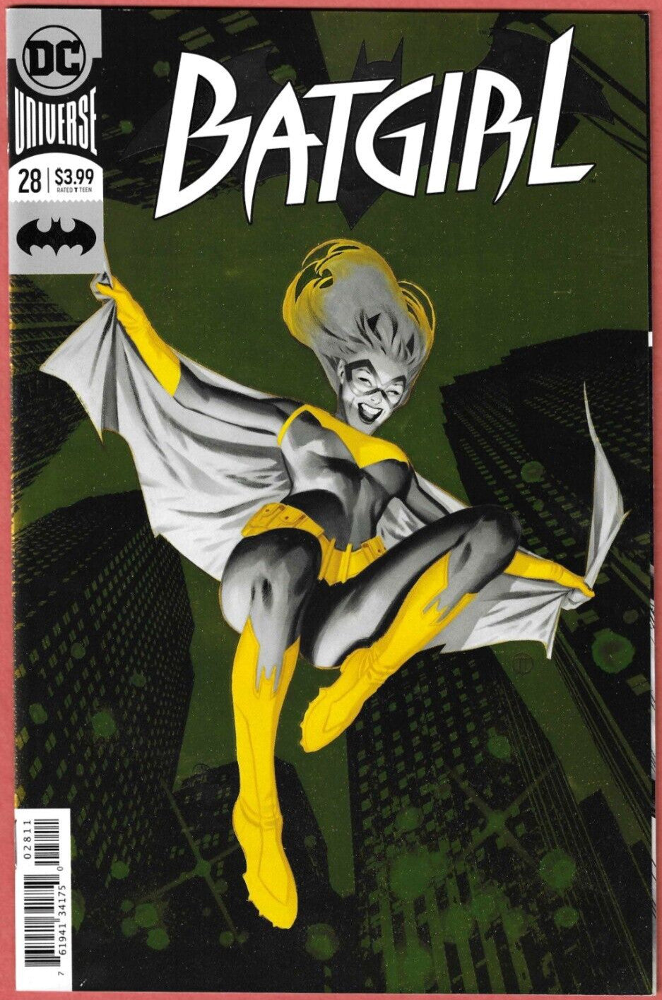 Batgirl, Vol 5. #28 2018 DC Comics Julian Totino Tedesco Enhanced Foil Cover