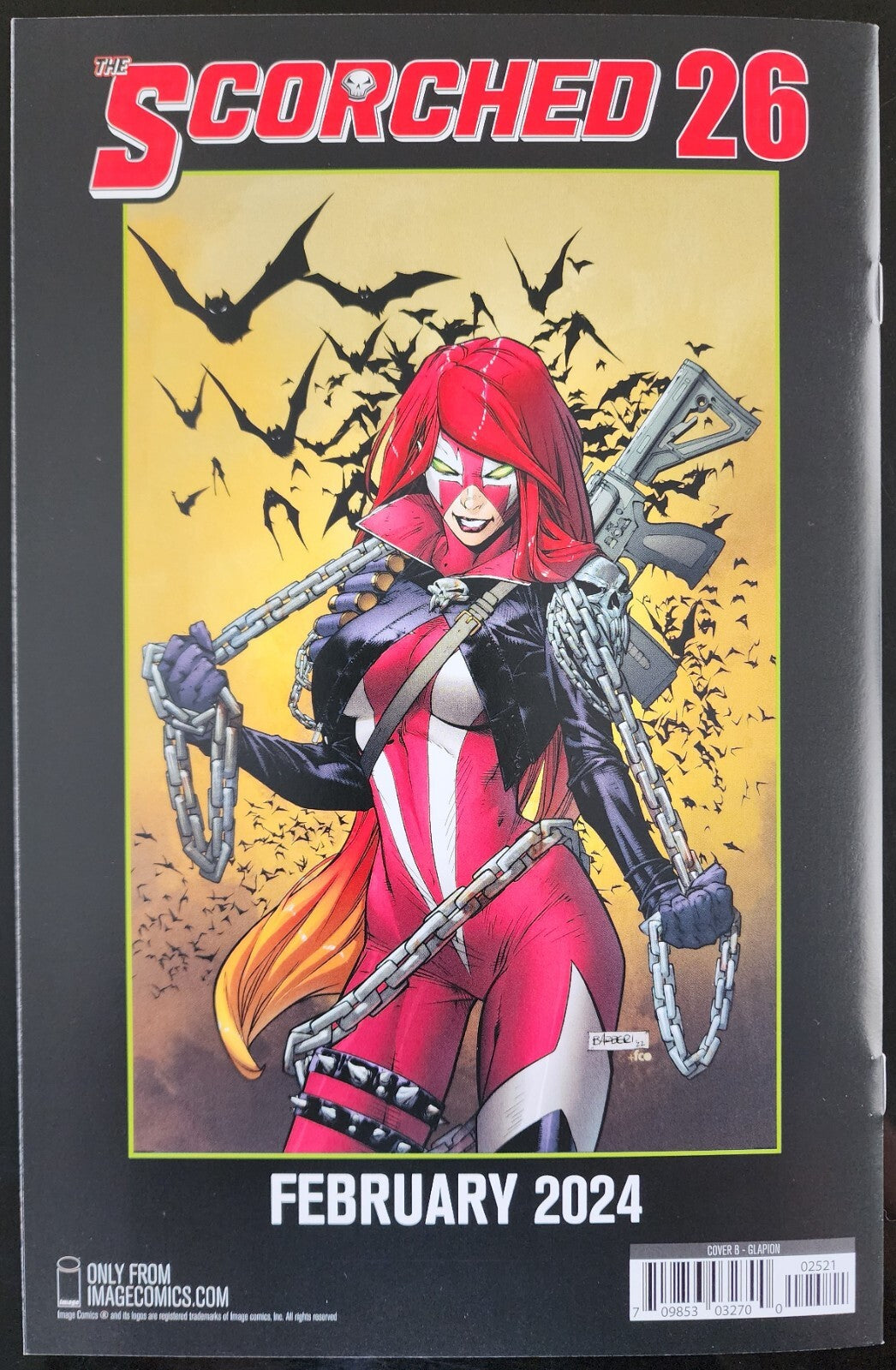 Spawn: The Scorched #25 CVR B Jonathan Glapion Variant 2024