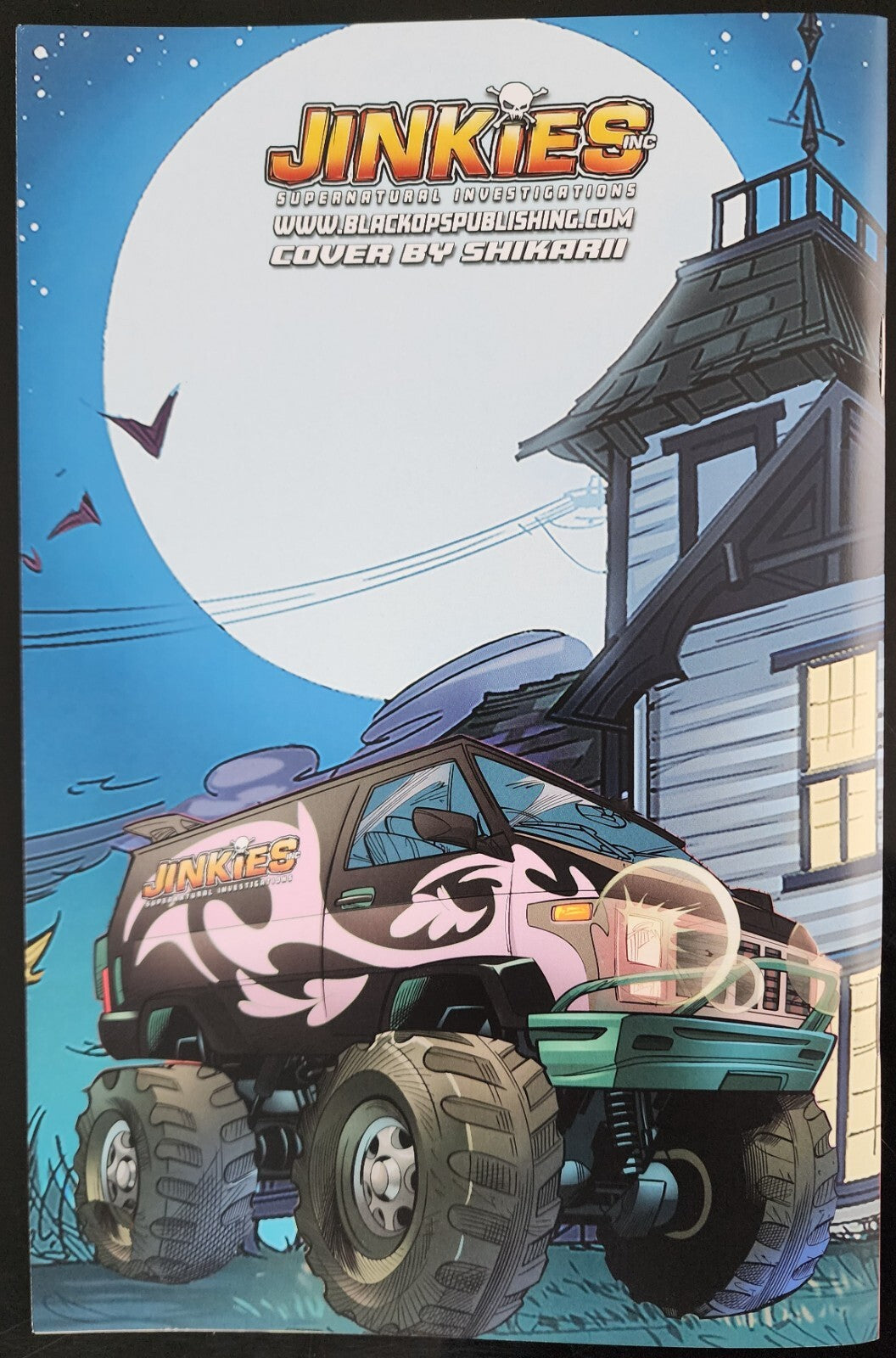 Jinkies Inc #1 Shikarii Daphne Ouiji Kickstarter Full Naught Virgin Chas Variant