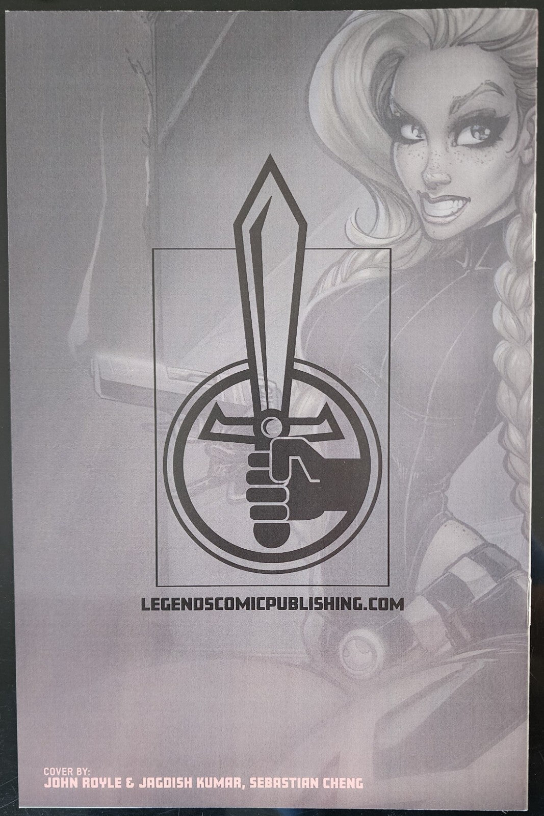Guns & Angels #00 John Royle Kickstarter Trade Variant Cover (I) Legends