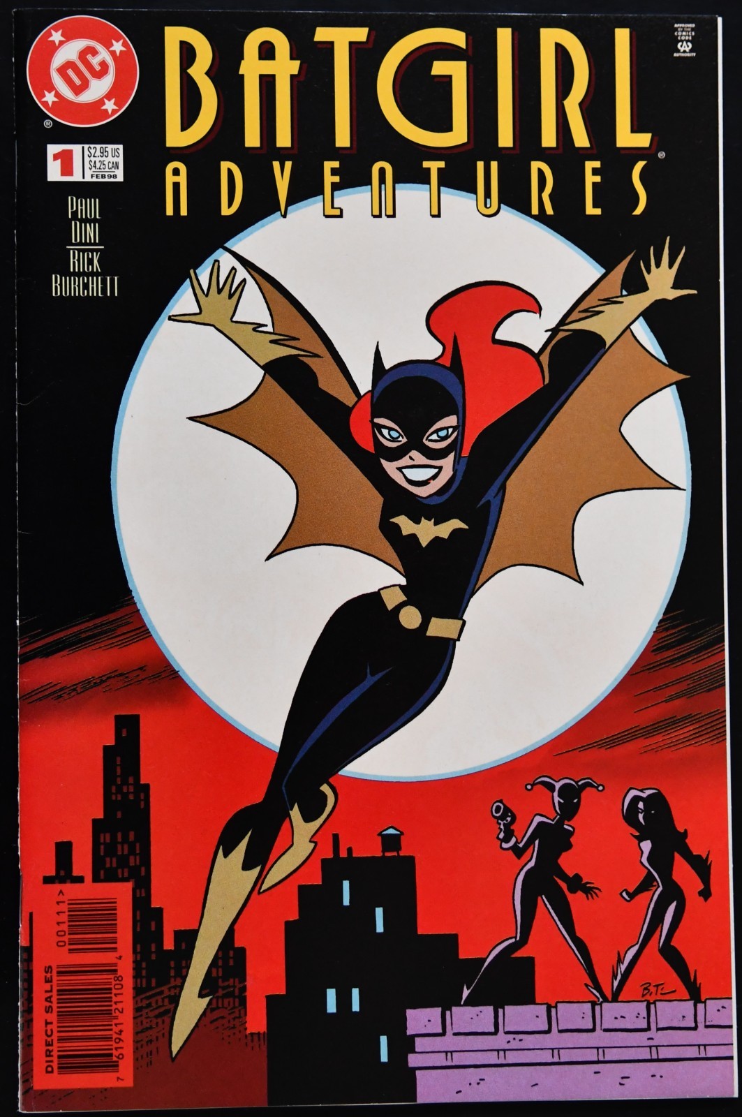 Batgirl Adventures #1 (1998) 1 Shot Harley Quinn Poison Ivy Bruce Timm cvr - NM-