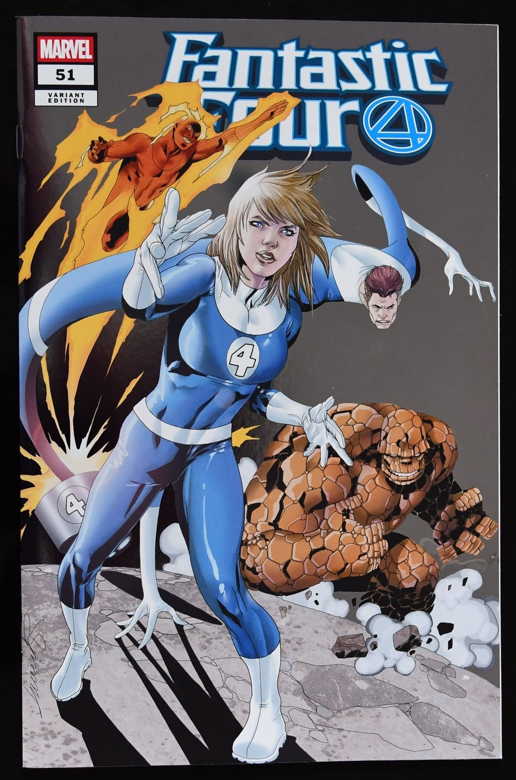 Fantastic Four #1, #51, #57, #209 Whatnot Silver Foil Set 2025 Ltd 1000