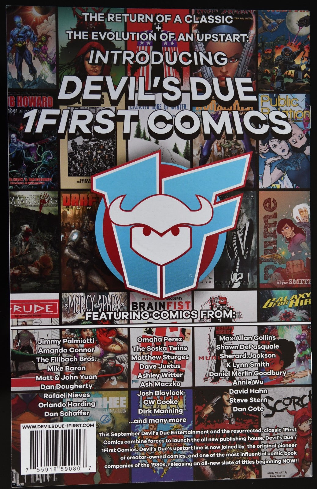 Mercy Sparx #9 Devil's Due 2015