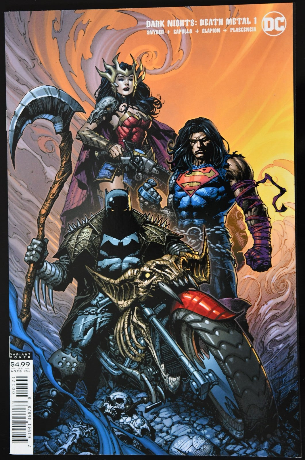 Dark Nights: Death Metal #1 David Finch Cover (2020) 1st app. of Beyonder