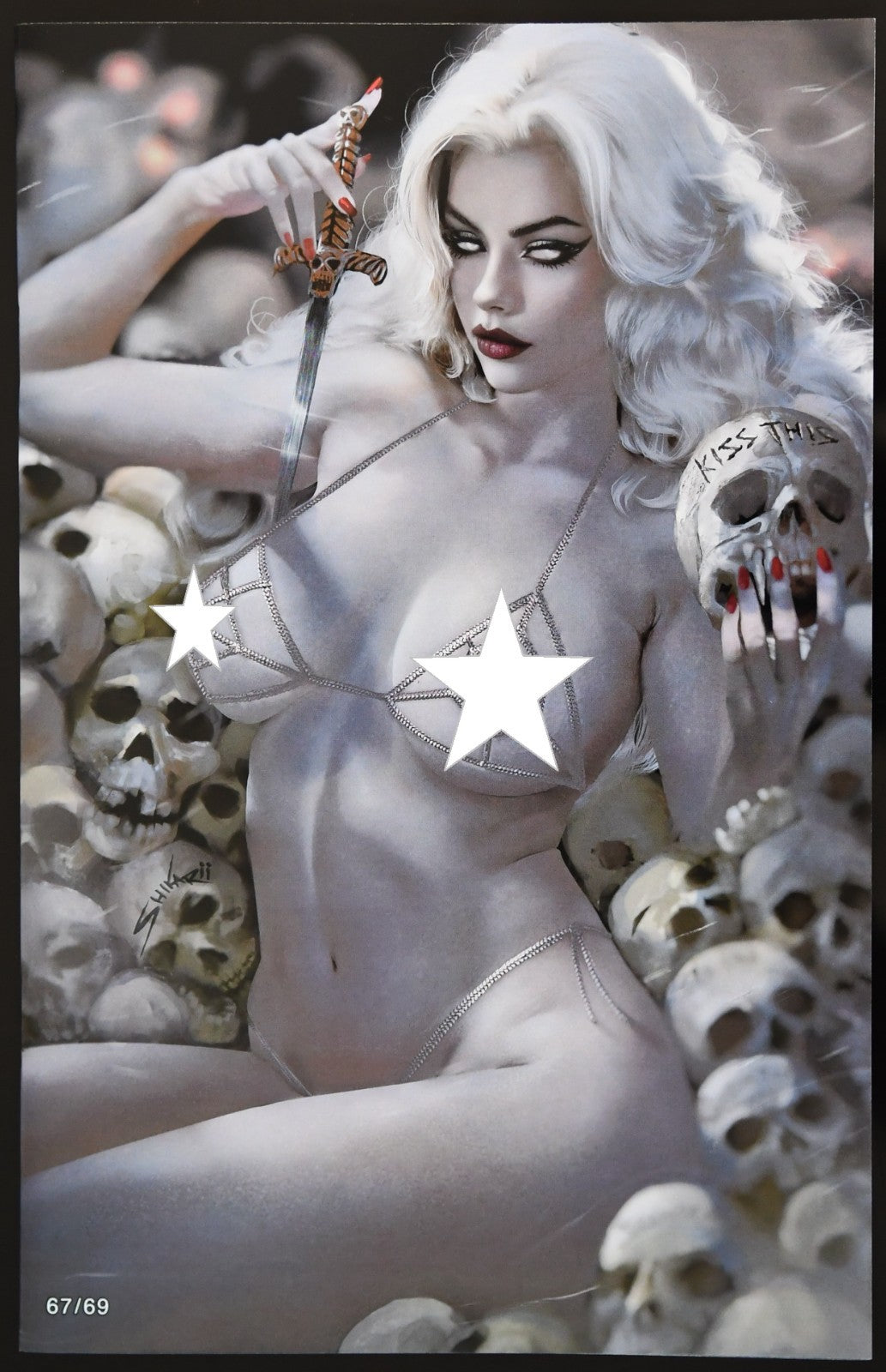Lady Death Extinction Express #1 Shikarii Naughty Bikini Virgin Art Ed Ltd 69