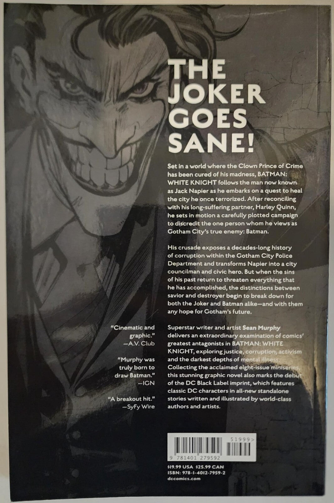 Batman: White Knight (DC Comics, December 2018) Joker