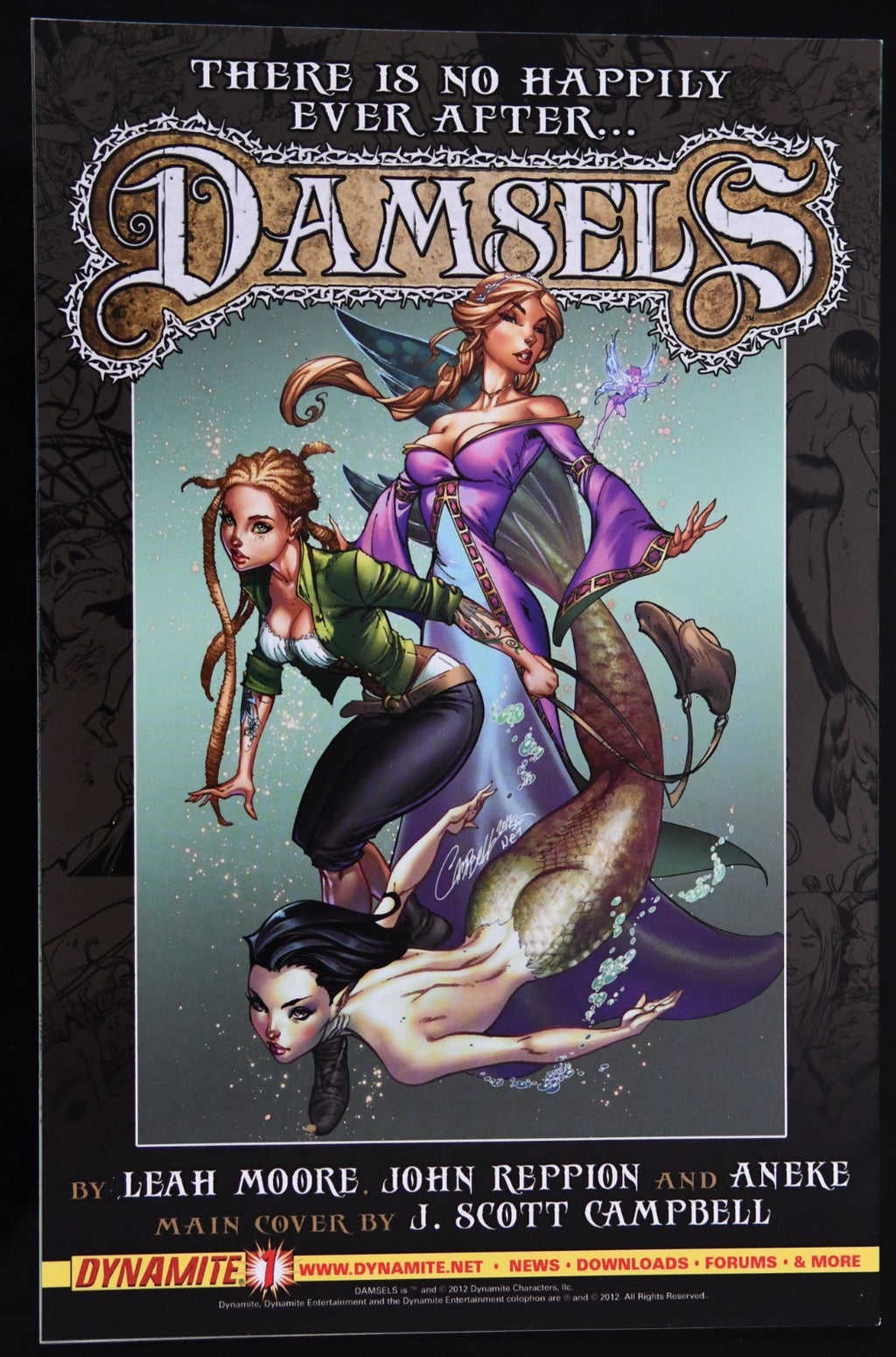 Pantha, Vol. 1 (2012) Dynamite Entertainment Choose Your Issue
