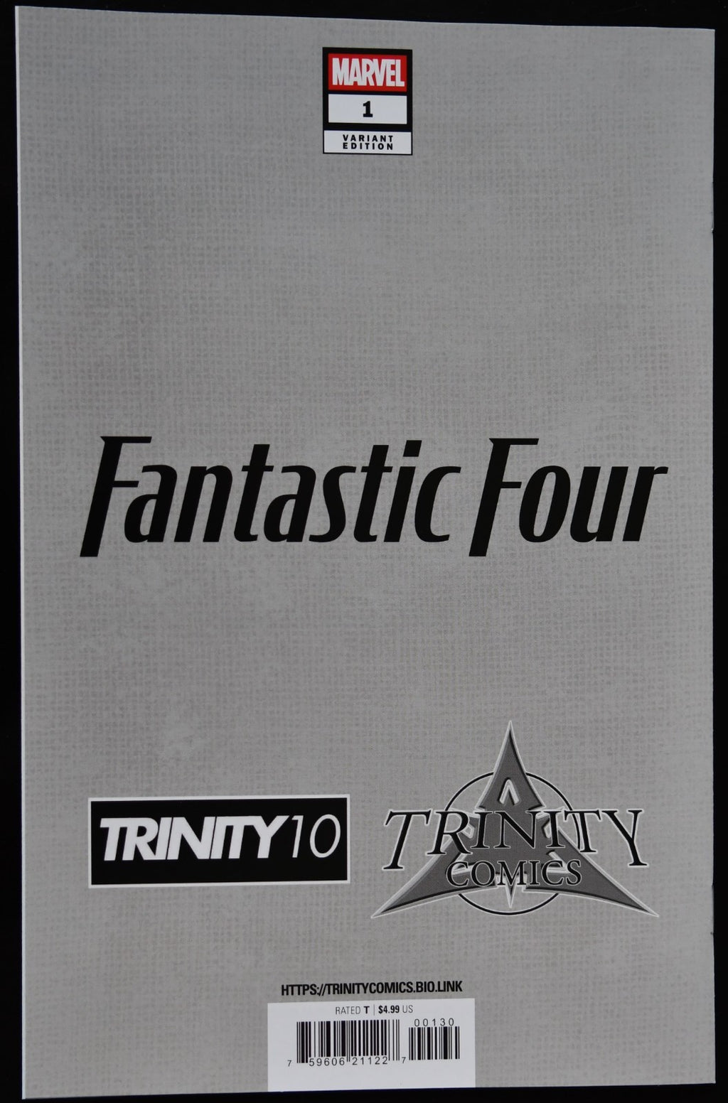 Fantastic Four #1 Adi Granov SDCC Trinity Comics