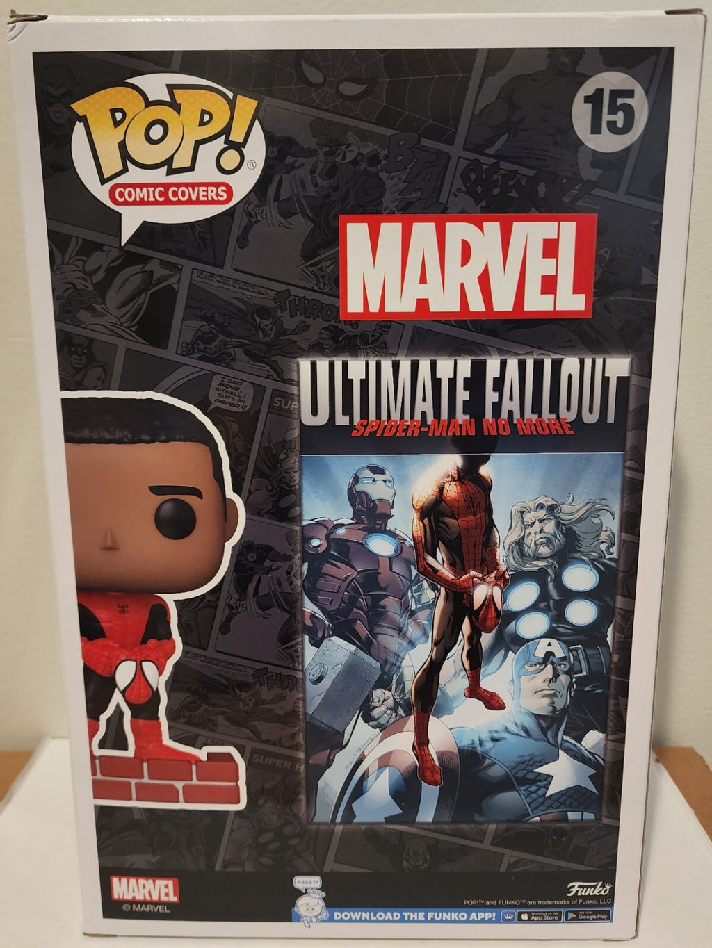 Funko Pop! Miles Morales Comic Cover 15 Ultimate Fallout 4 Target Marvel