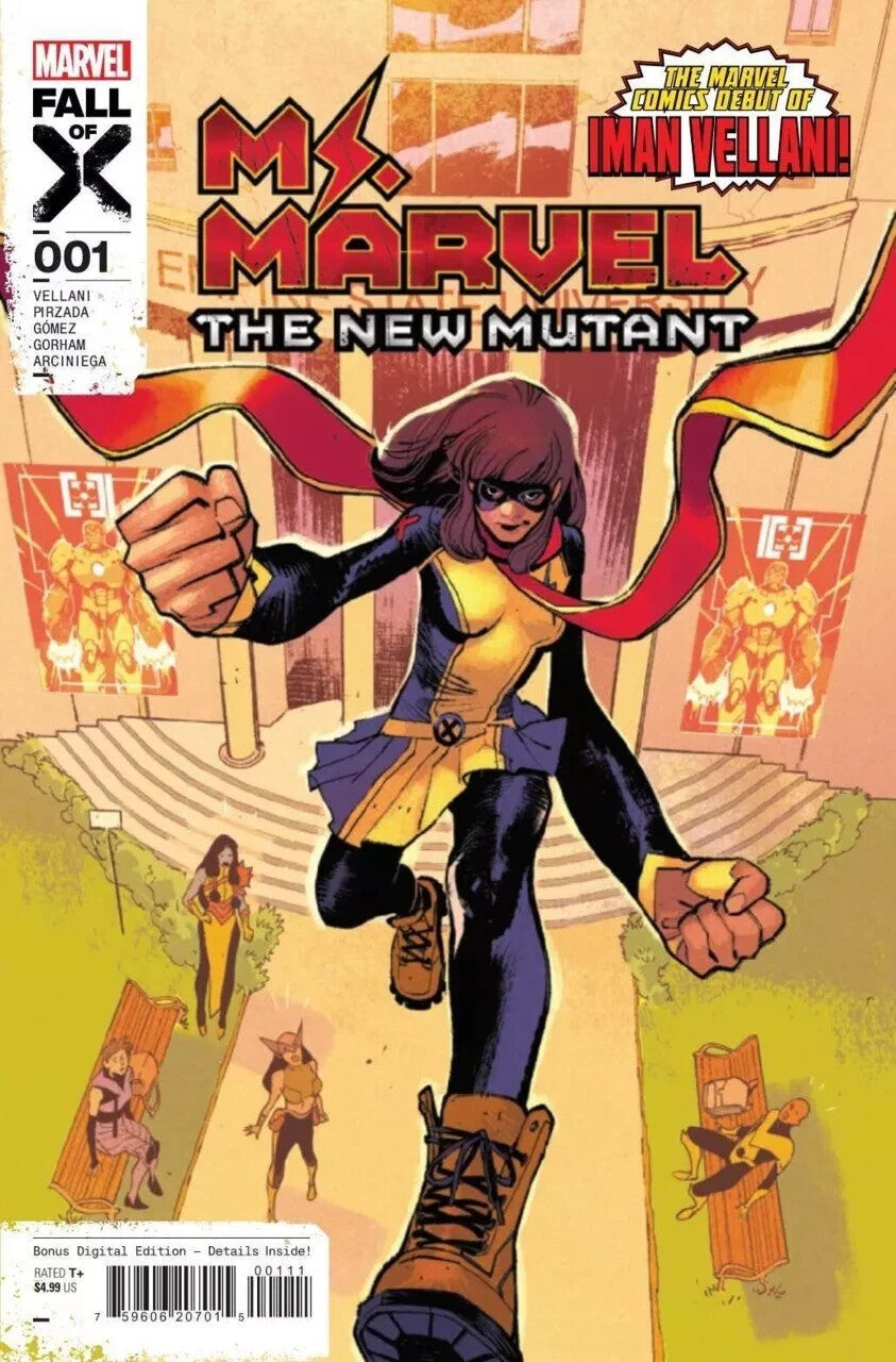 Ms. Marvel: The New Mutant (1A) Sara Pichelli Regular Cover